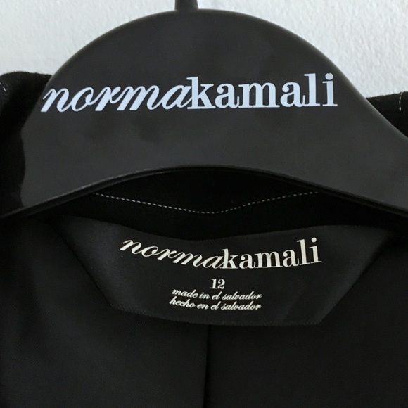Norma Kamali · Black Pinstripe Blazer - EUC - Picture 3 of 8